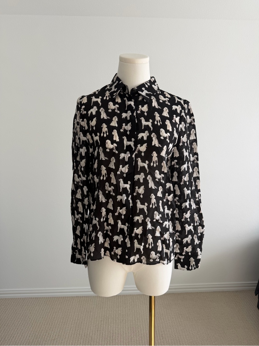 Alice & Olivia Poodle Blouse